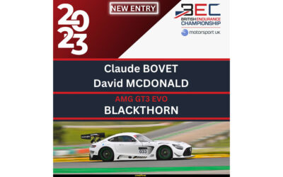 Blackthorn Pairing take AMG GT3 into BEC